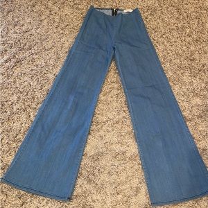 Women’s wide leg denim